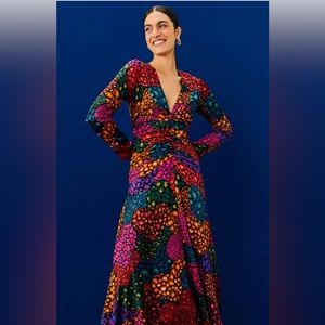 Farm Rio rainbow hearts dress